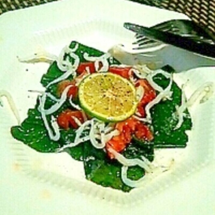 ワインに日本酒に 丘ワカメと白魚のカルパッチョ レシピ 作り方 By 酔いどれんぬ 楽天レシピ ワインに日本酒に 丘ワカメと白魚のカルパッチョ レシピ 作り方 By 酔いどれんぬ 楽天レシピ